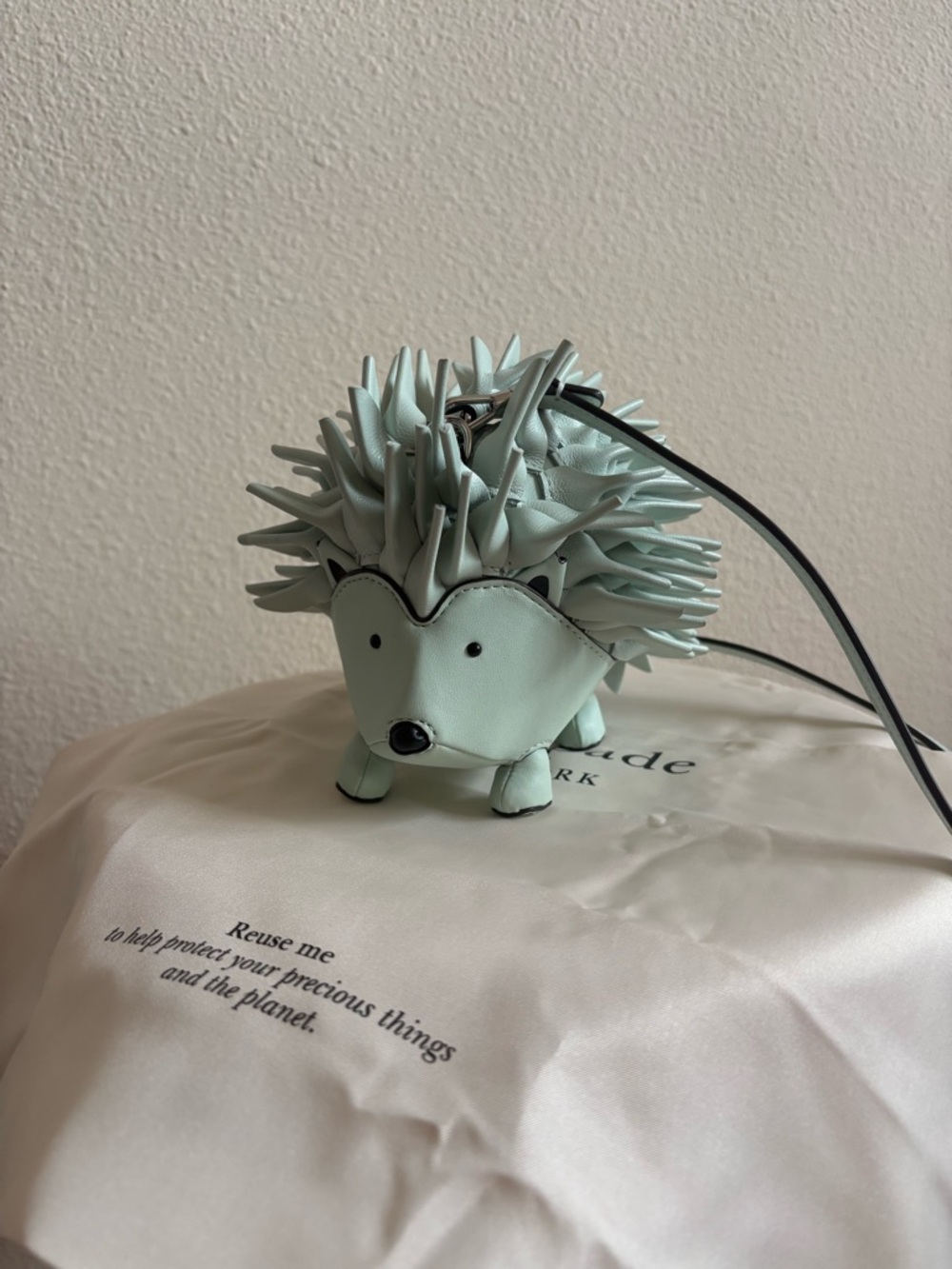 kate spade mint green hedgehog mini bag